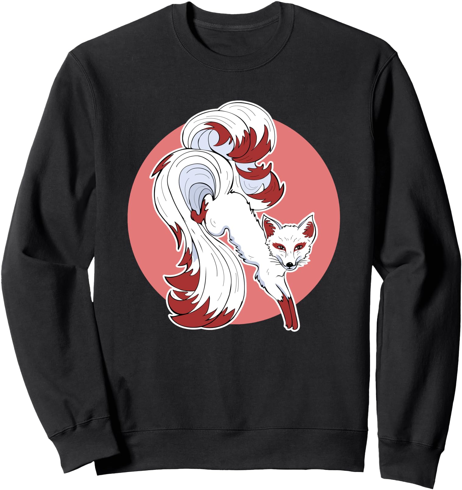 Japanese Mythology Japanese Nine Tailed Fox Sweatshirt