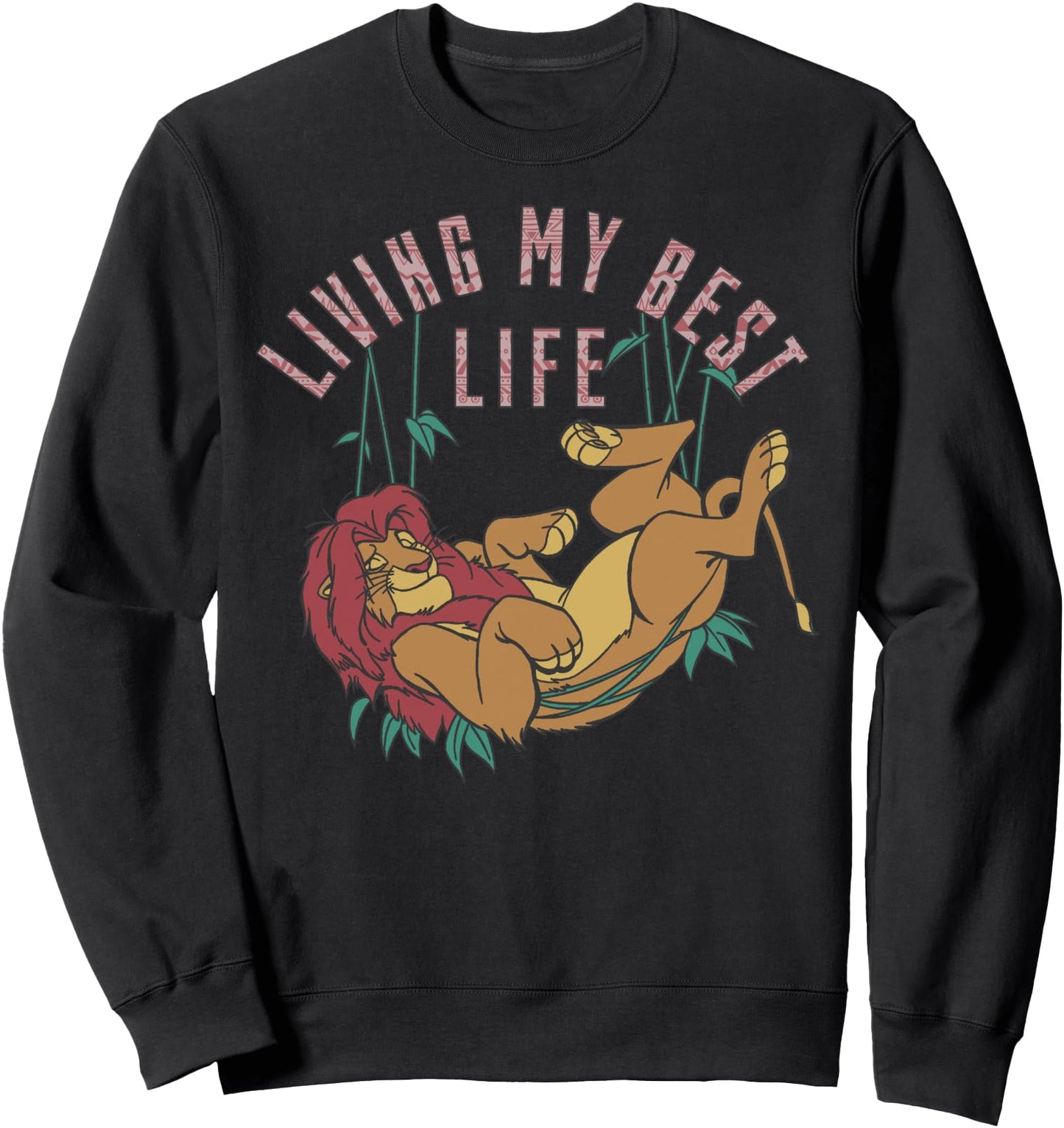 Disney The Lion King Living My Best Life Sweatshirt
