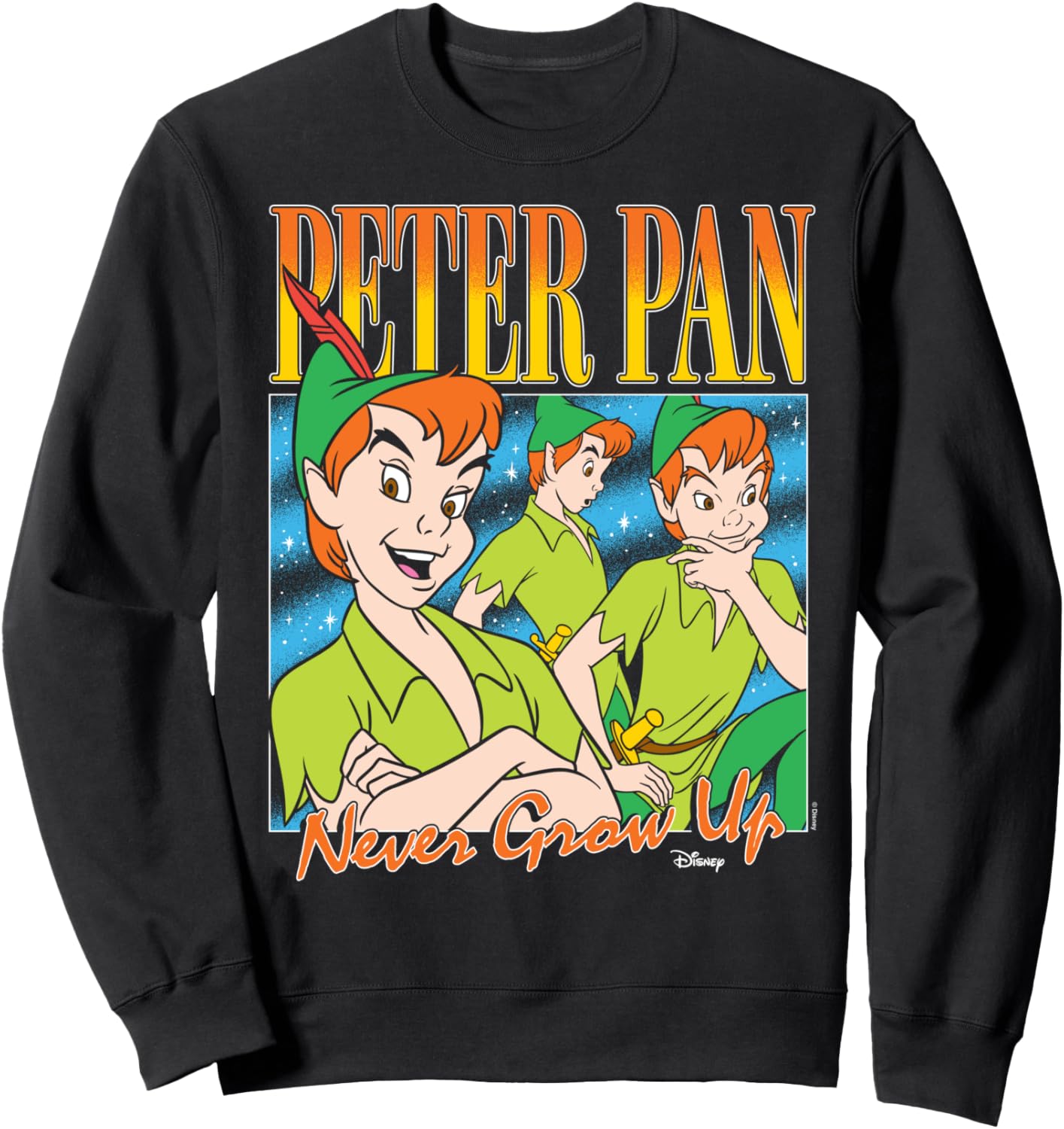 Peter Pan - Never Grow Up Sweatshirt