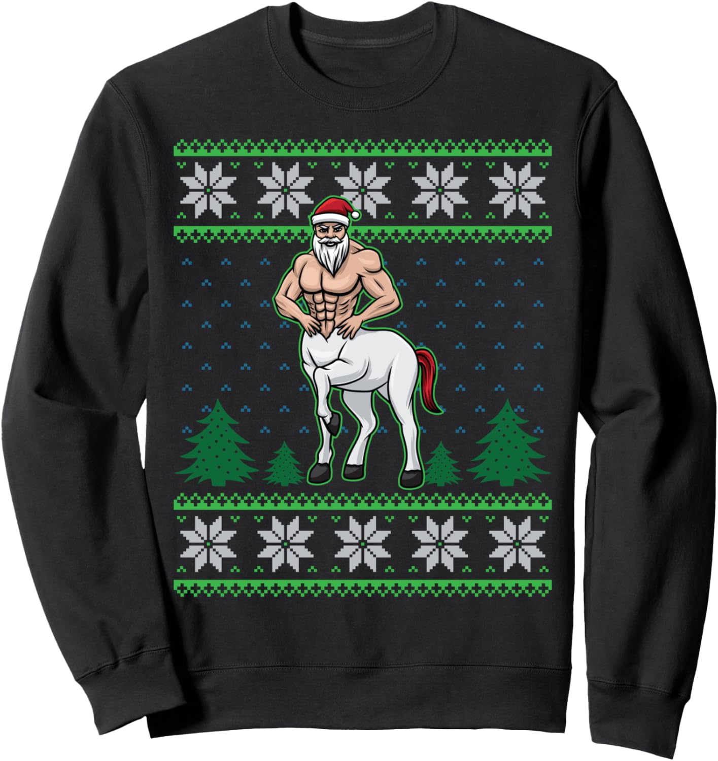 Centaur Gift Greek Mythology Funny Christmas Horseman Ugly Sweatshirt