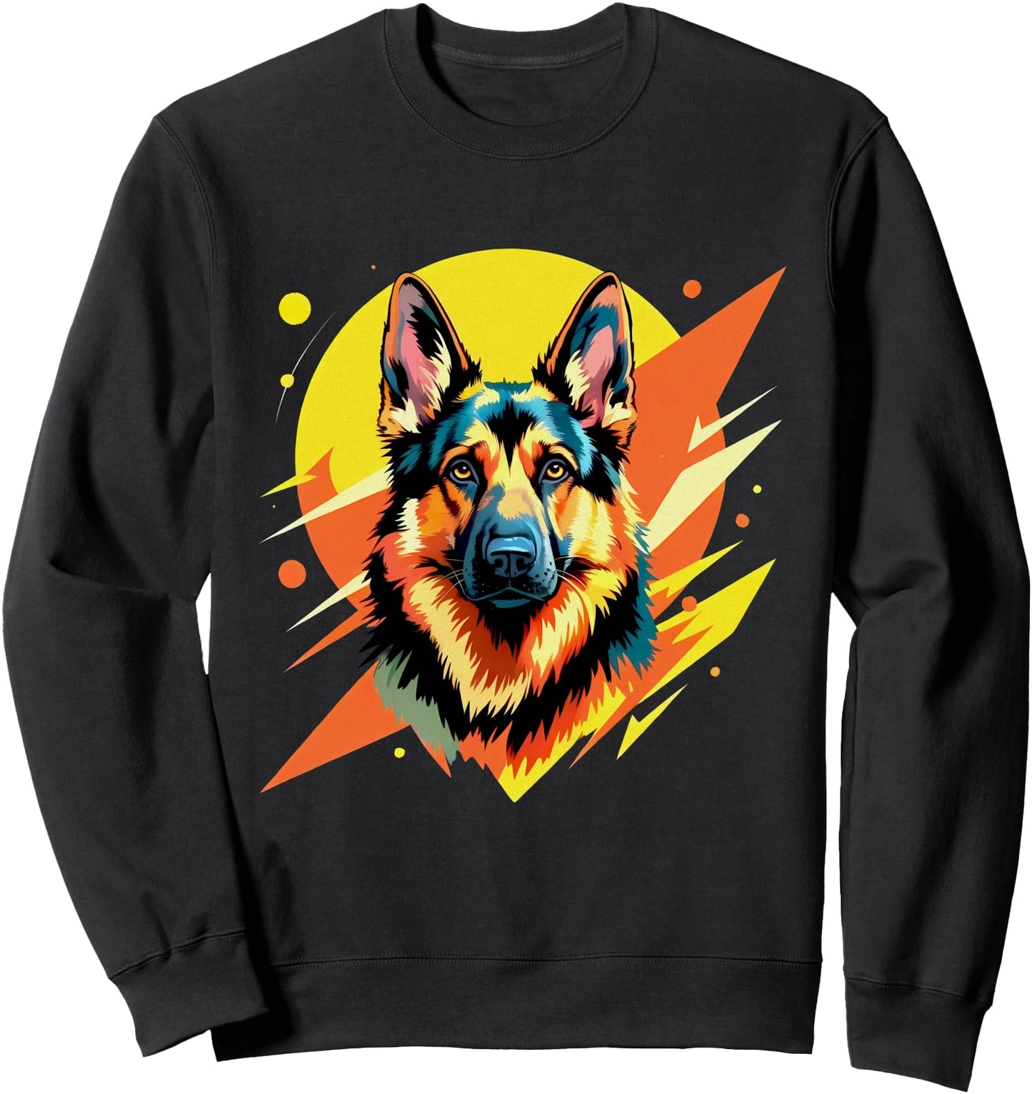 Shepherd Art - Japanese Painting Style Sweatshirt