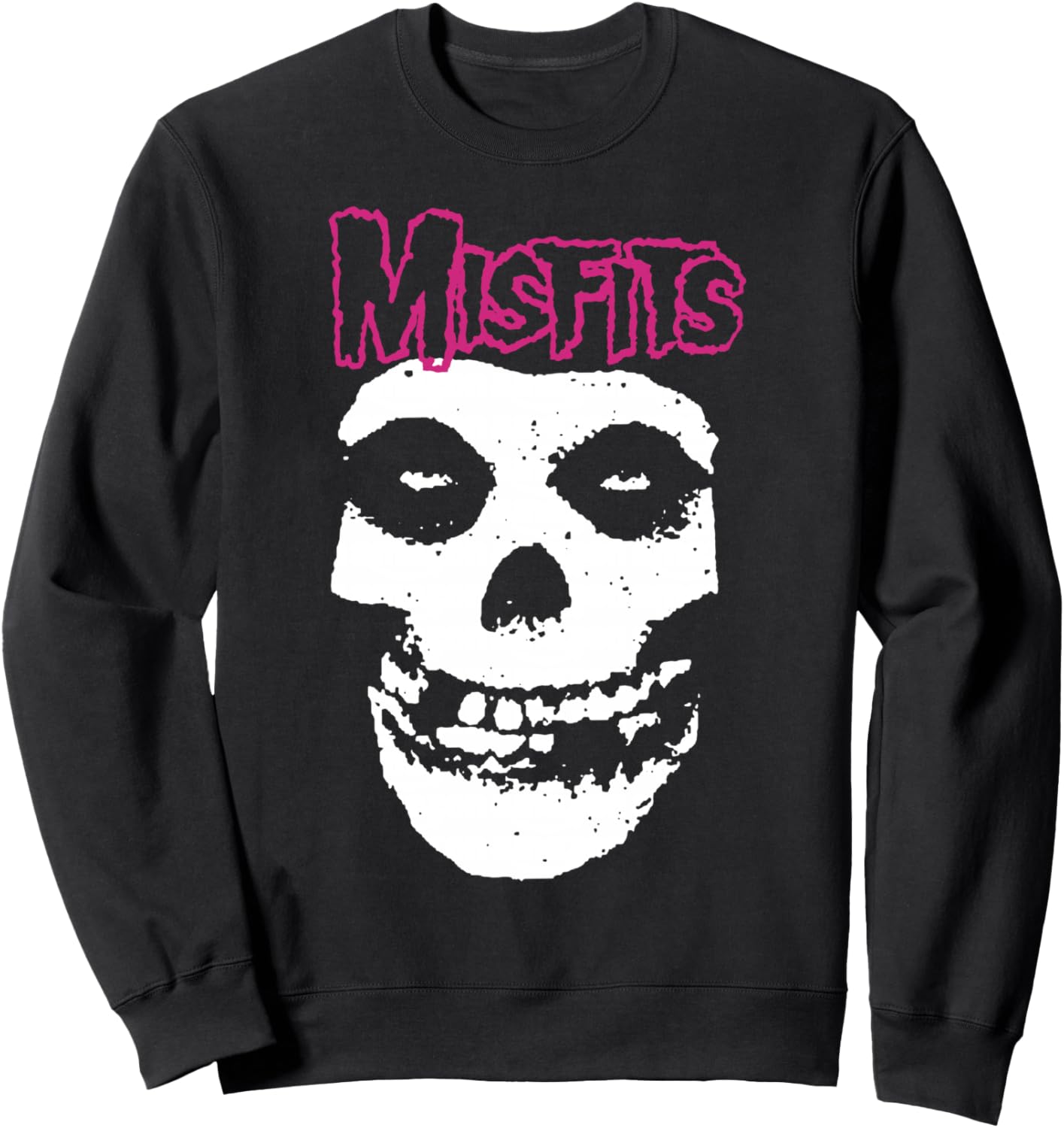 Misfits \u2013 Pink Logo Skull Sweatshirt