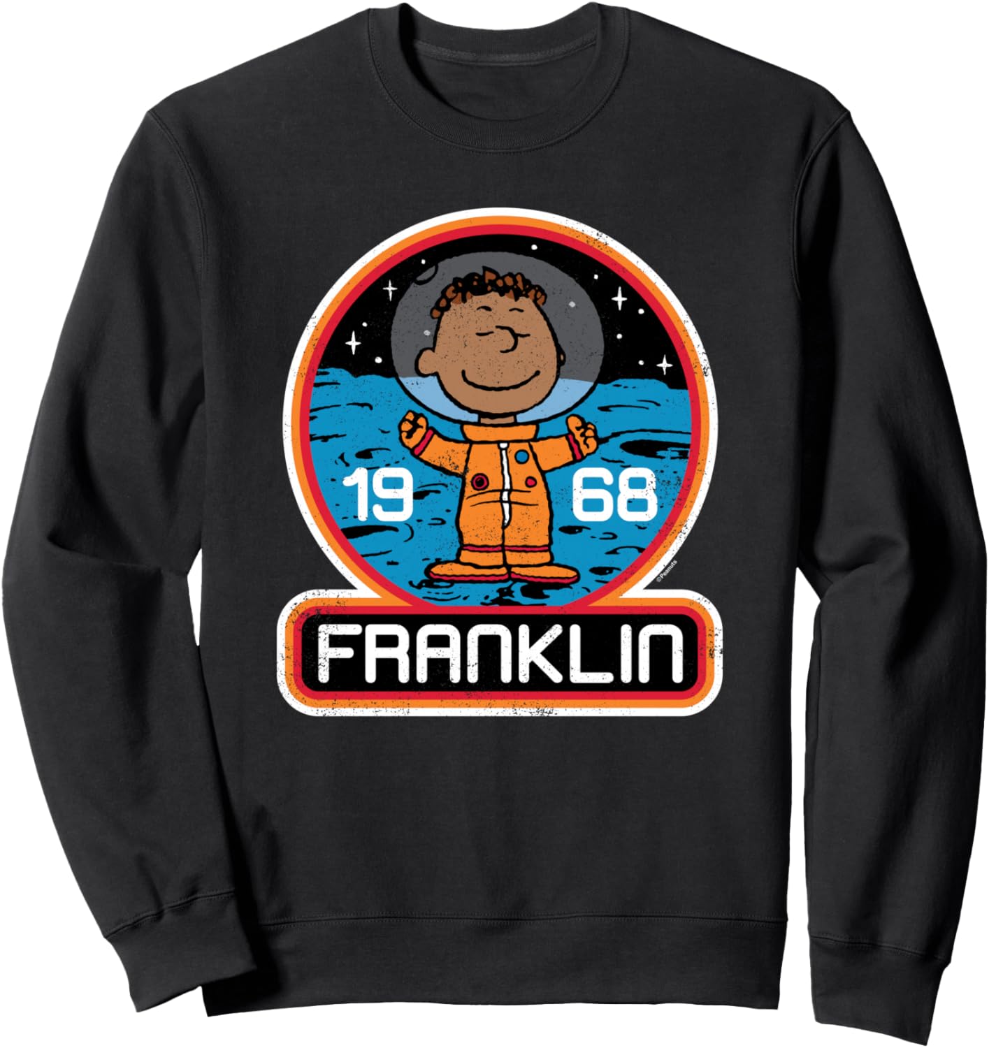 Peanuts - Franklin Armstrong Astronaut Space Badge 1968 Sweatshirt