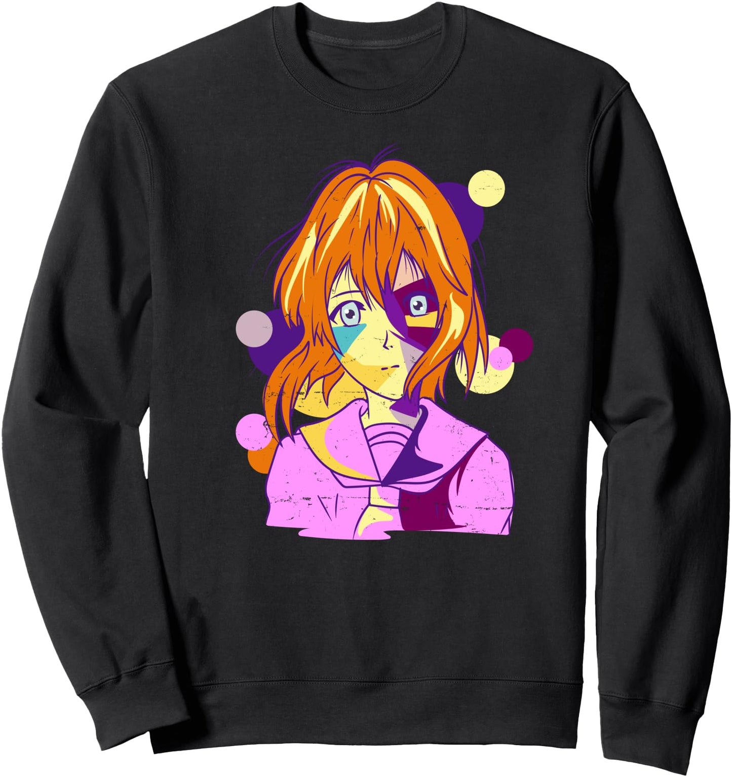 Anime Girl - Pop Japan Culture Art - Japanese Aesthetic Sweatshirt