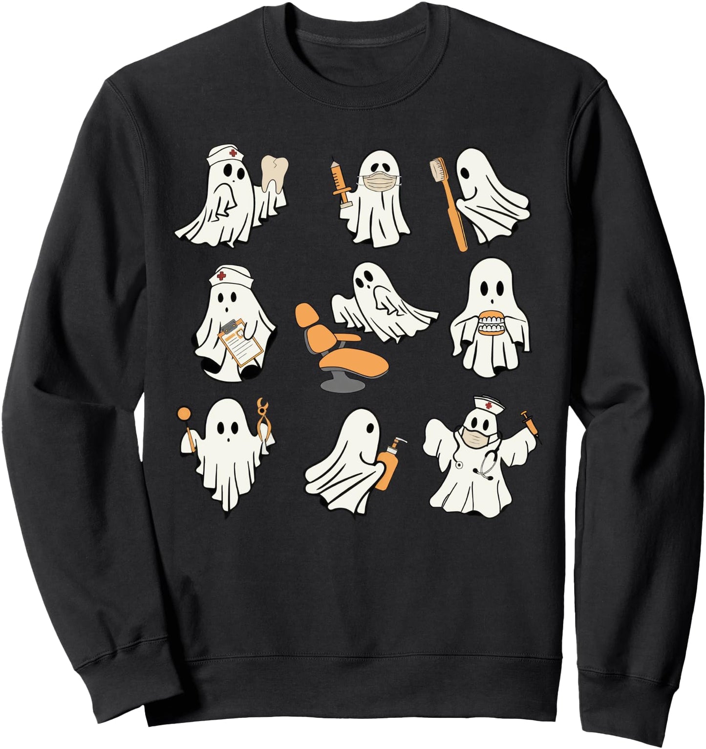 Halloween Dentist Dental Assistant Dental Hygiene Sweatshirt