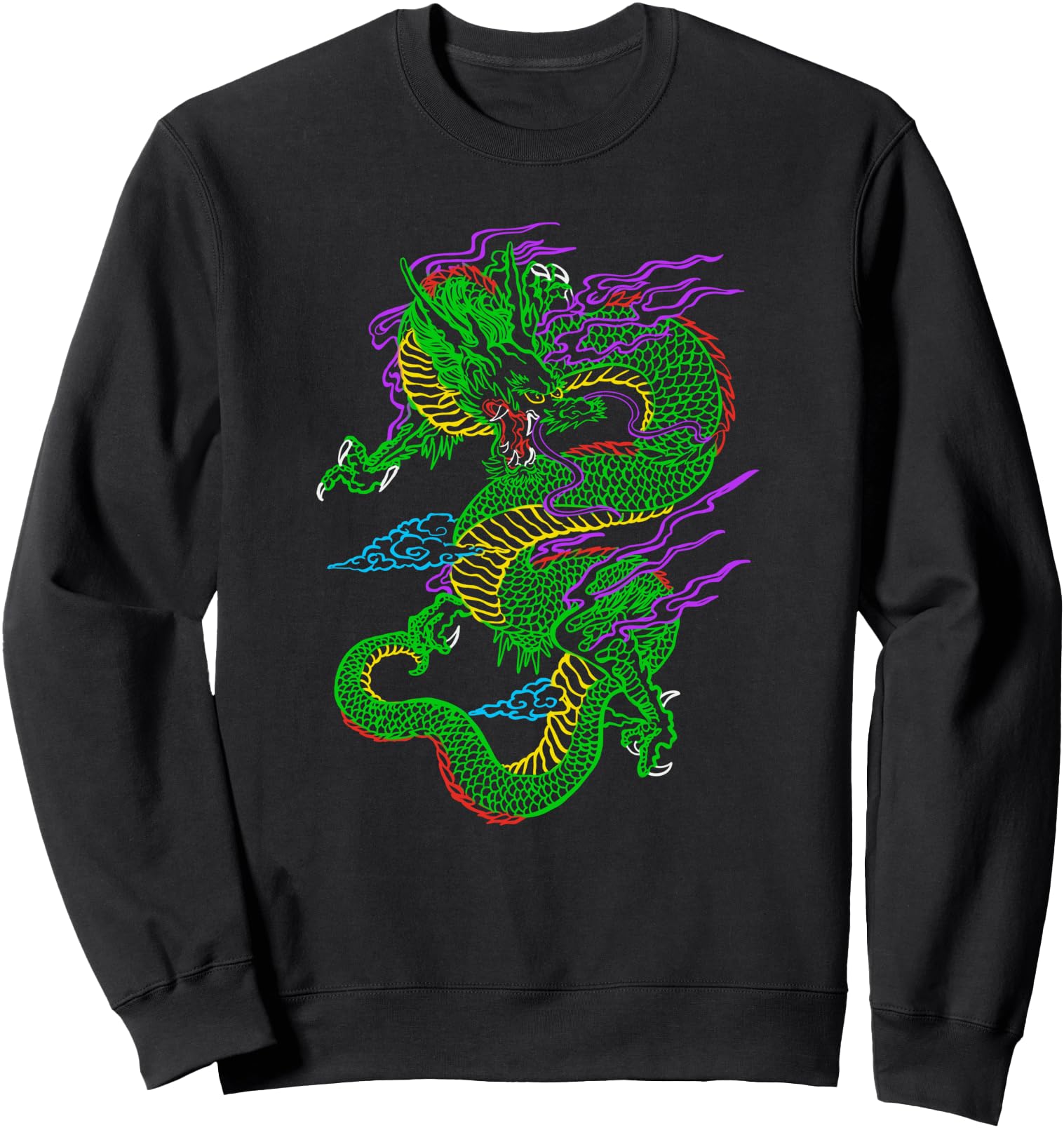 Vintage Japanese Dragon Tattoo Sweatshirt