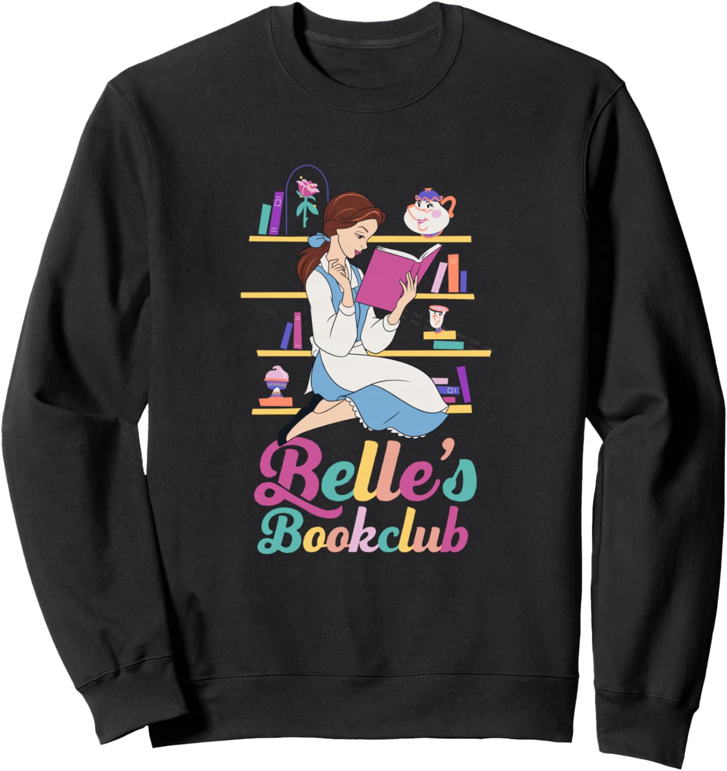 Disney Beauty And The Beast Belle Book Club Sweatshirt