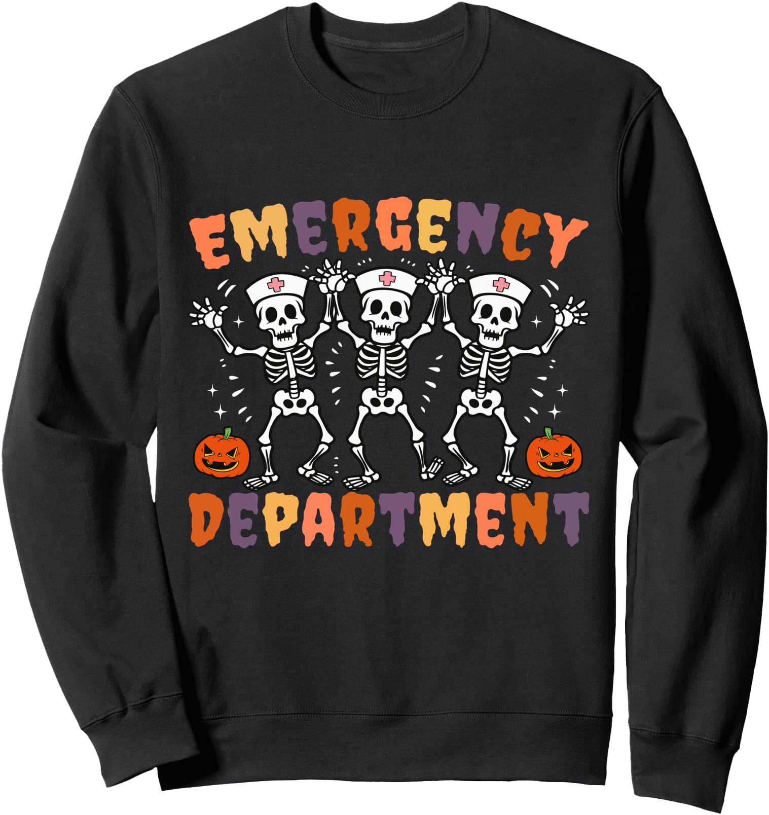 Emergency Department Halloween Emergency Room Nursing Nurse Sweatshirt