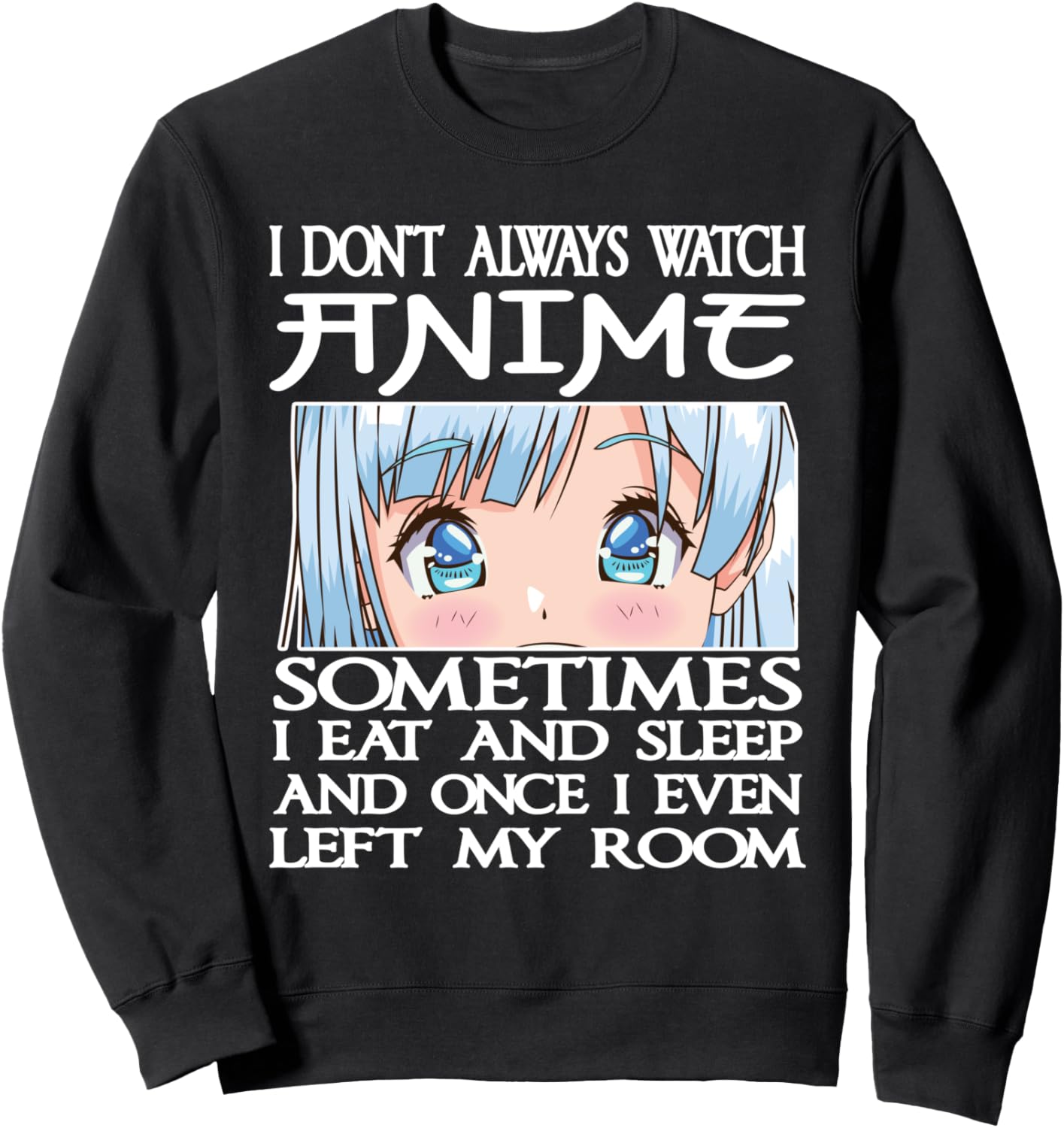 Anime Lover For Women Teen Girls Men Anime Otaku Lovers Sweatshirt