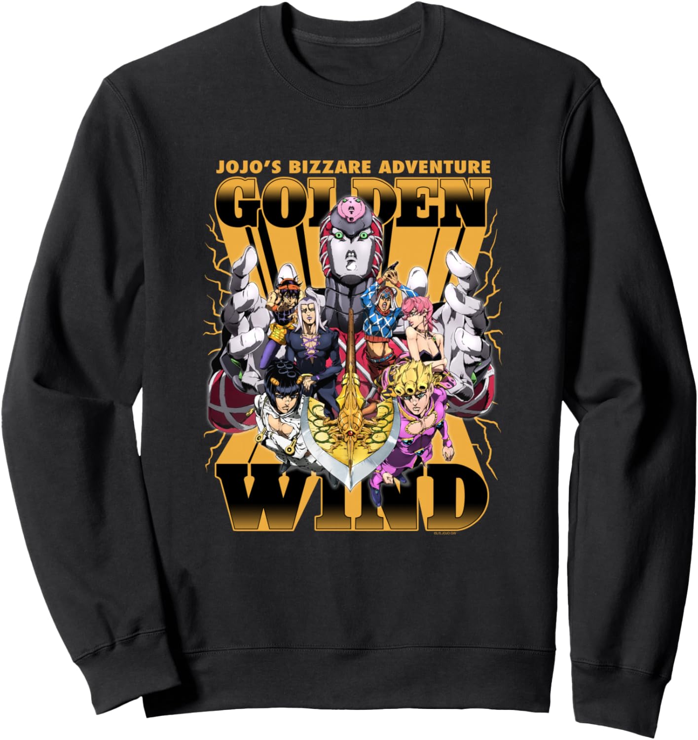JoJo's Bizarre Adventure Golden Wind Passione Gang Anime Sweatshirt
