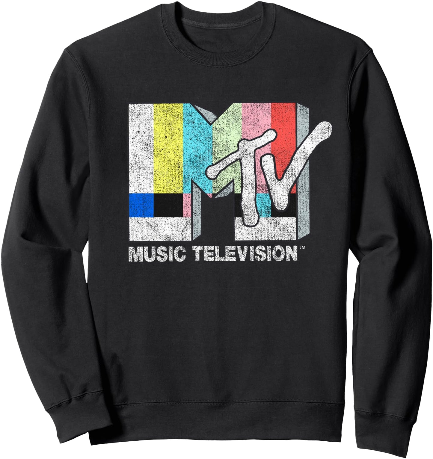 MTV Vintage TV Signal Logo Sweatshirt