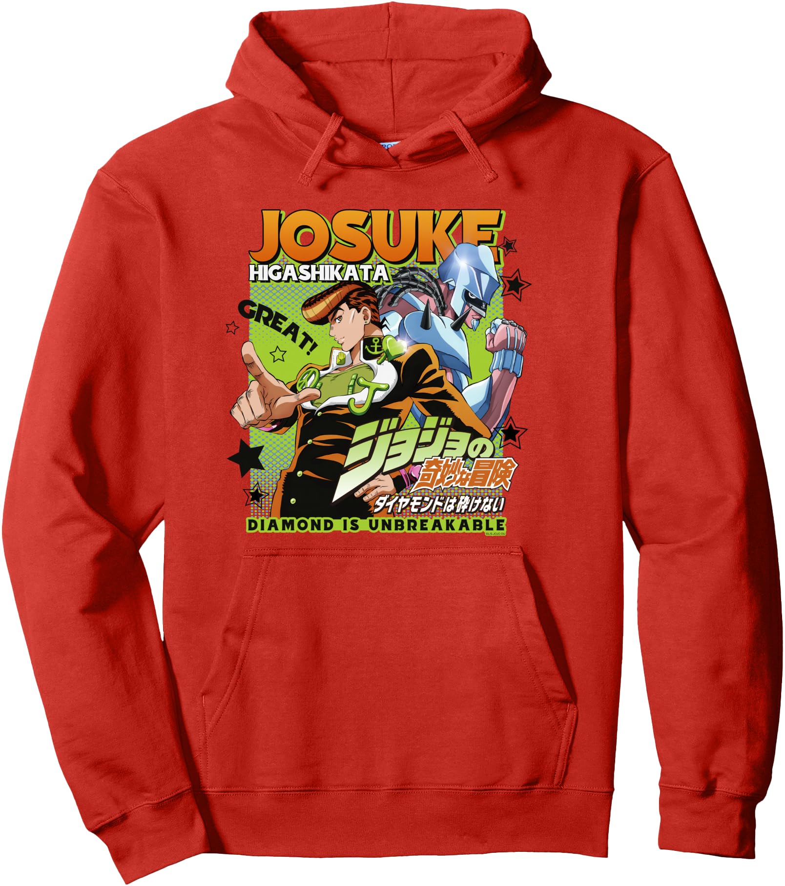 JoJo's Bizarre Adventure Josuke Magazine Cover Anime Pullover Hoodie