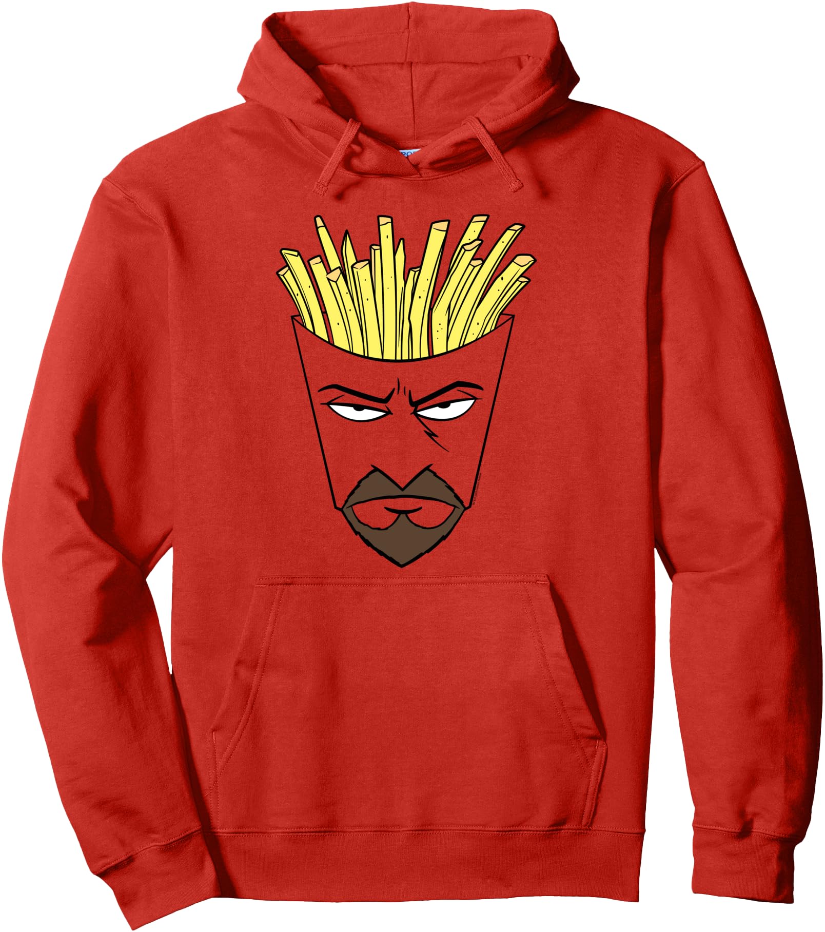 Aqua Teen Hunger Force Big Face Frylock Costume Cartoon Pullover Hoodie
