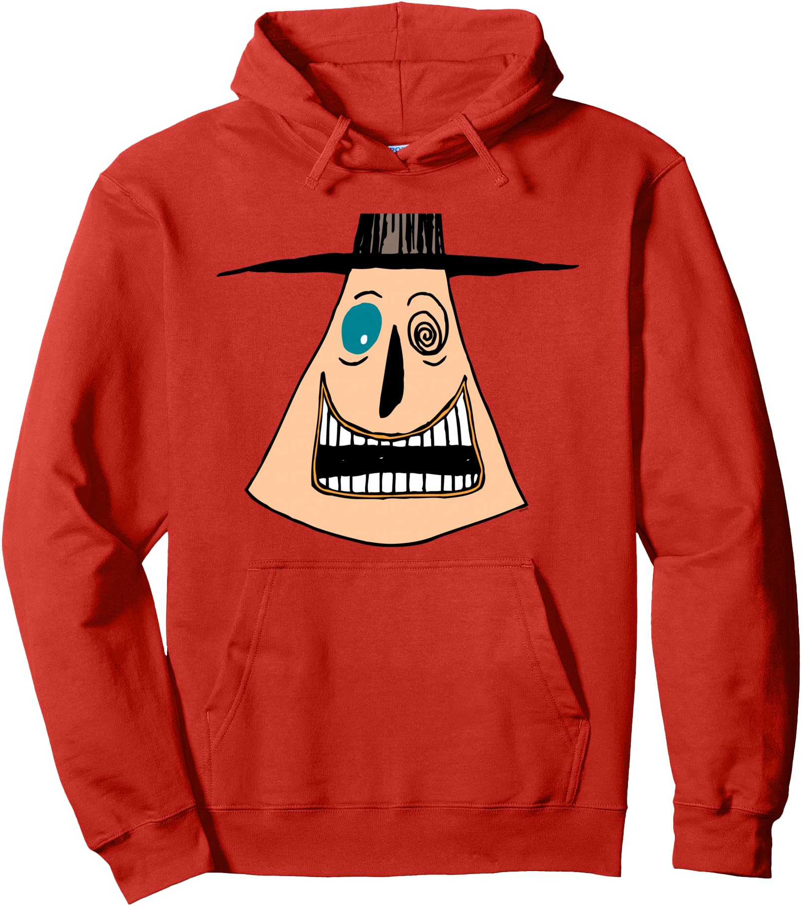 Disney The Nightmare Before Christmas The Mayor Big Face Pullover Hoodie