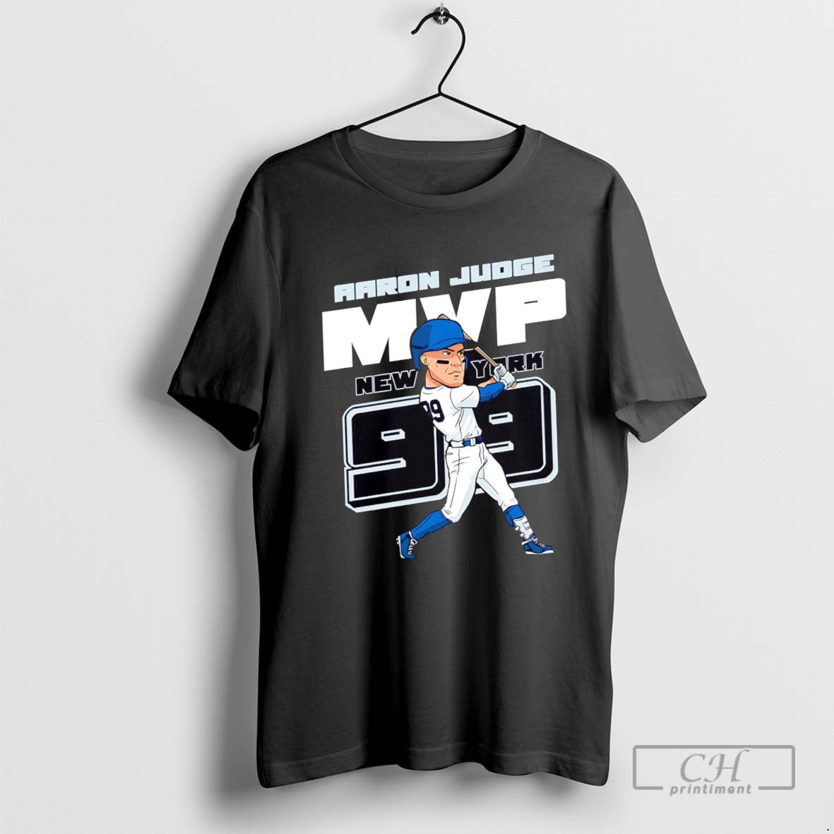 Aaron Judge Mvp New York 99 Baseball Player Cartoon Sweatshirt