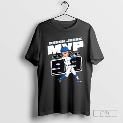Aaron Judge Mvp New York 99 Baseball Player Cartoon Sweatshirt