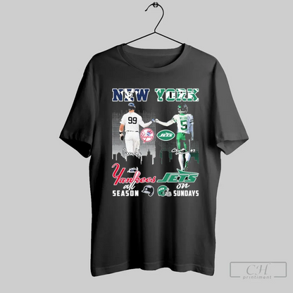 Aaron Judge X Garrett Wilson New York Yankees All Season New York