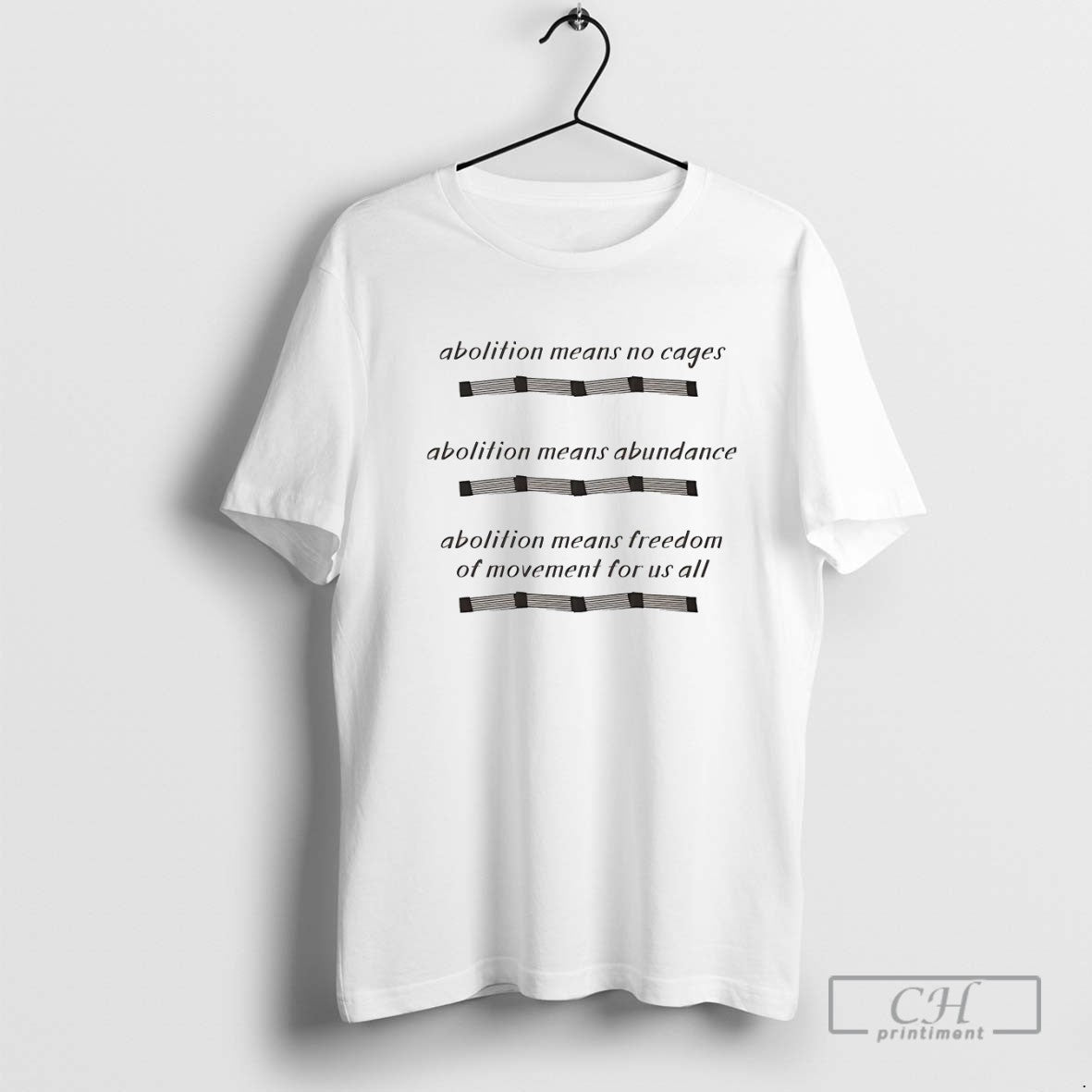 Abolition Means No Cages Abundance Freedom Movement Us All Tank Top