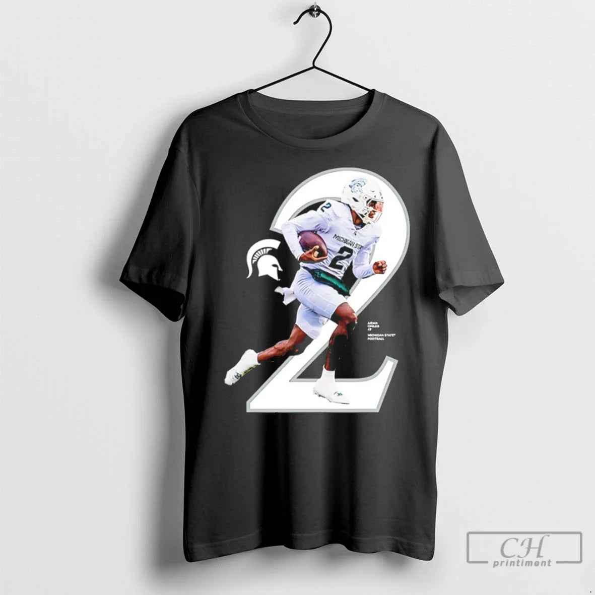 Aidan Chiles 2 Michigan State Spartans 2025 Ncaa Player T Shirts Tank