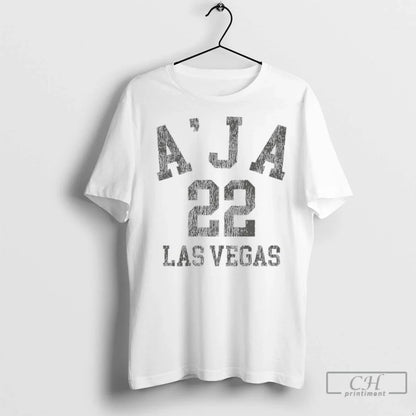 Aja Wilson 22 Las Vegas Aces Wnba Superstar T Shirts Long Sleeve