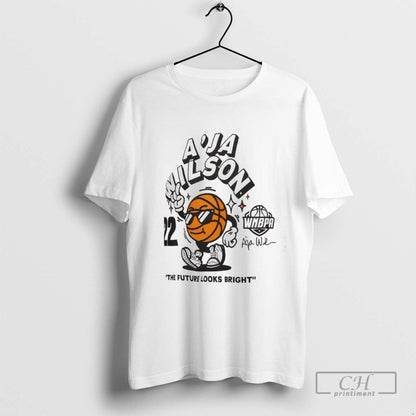 Aja Wilson Las Vegas Aces Basketball Future Looks Bright Tee Classic