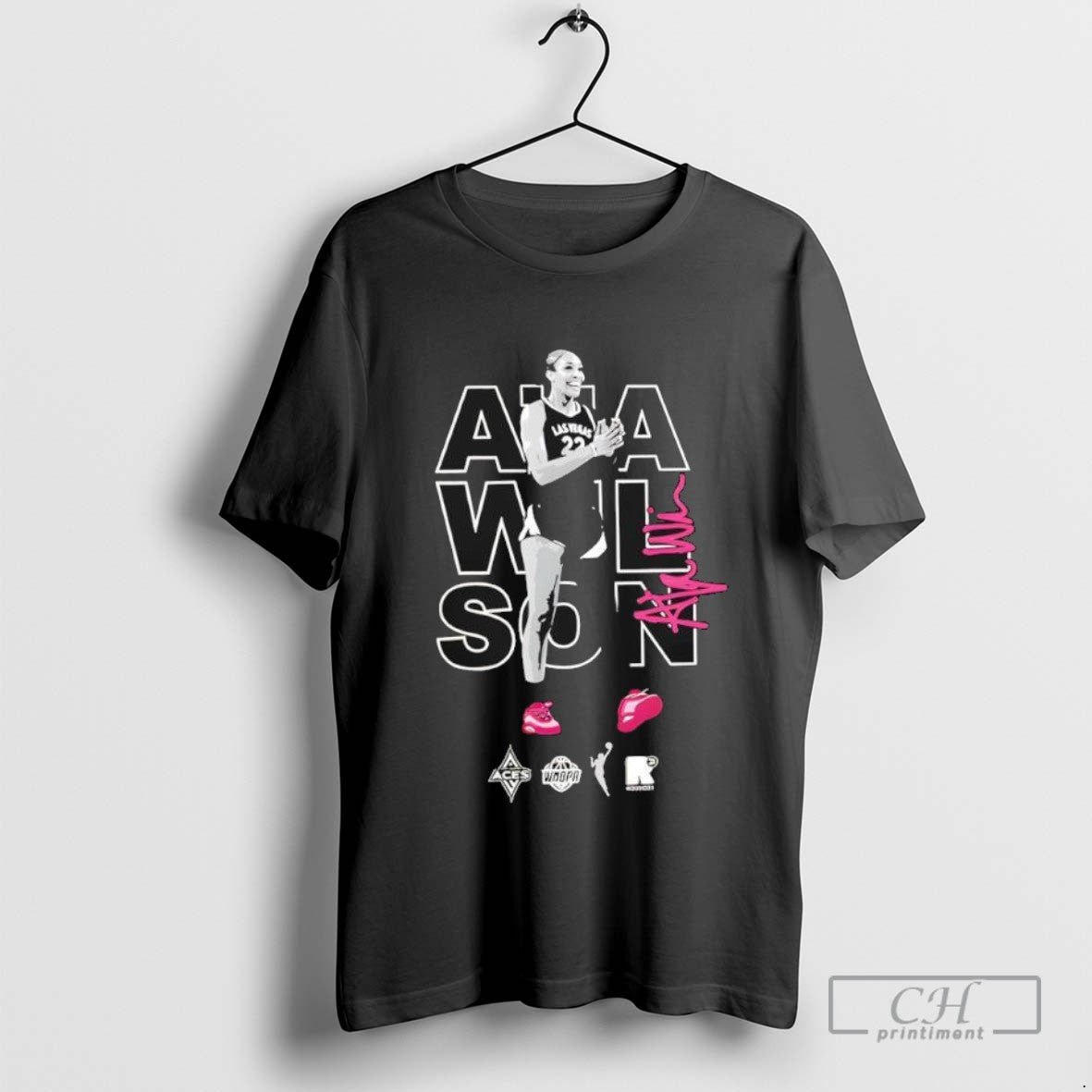 Aja Wilson Las Vegas Aces Round21 Signature Sweatshirt Stylish Style