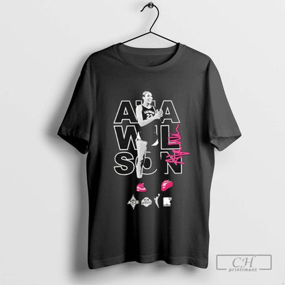 Aja Wilson Las Vegas Aces Round21 Signature Sweatshirt Stylish Style