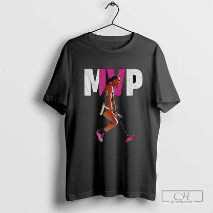 Aja Wilson Mvp Las Vegas Aces Player Wnba 2025 Tee Modern Apparel