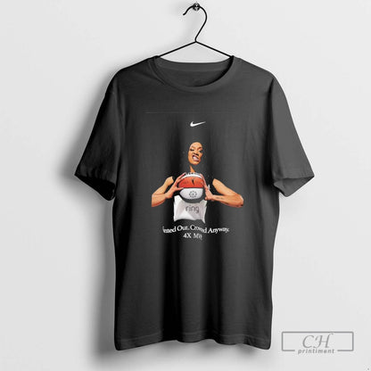 Aja Wilson Inted Out Crowned Anyway 4X Mvp Shirt Designer Design