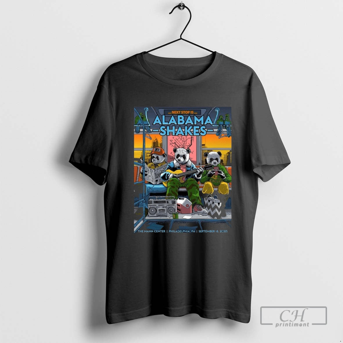 Alabama Shakes Mann Center Philadelphia Sept 18 2025 TShirt Designer