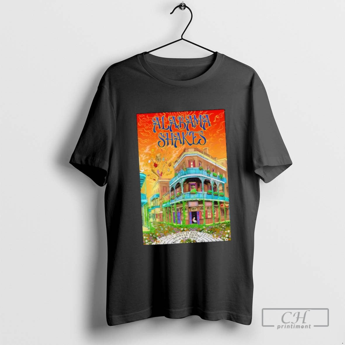 Alabama Shakes Saenger Theatre New Orleans Sep 23 2025 Shirt Designer