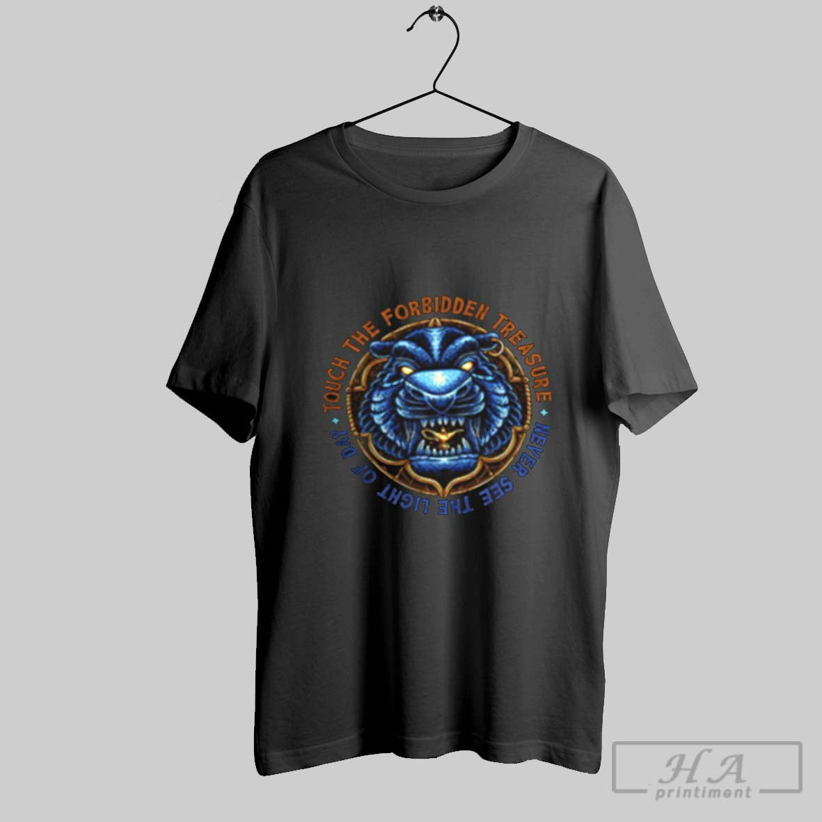 Aladdin Lamp Cave Wonders Touch Forbidden Treasure Never See TShirt