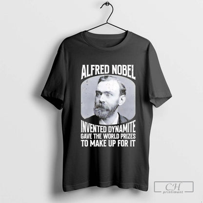 Alfred Nobel Invented Dynamite Gave World Prizes To Make Up It Shirt