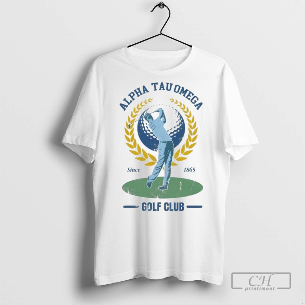 Alpha Tau Omega Golf Club Since 1865 T Shirts Sweatshirt Retro Merch