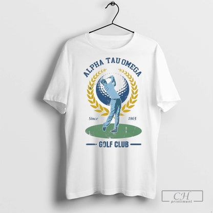Alpha Tau Omega Golf Club Since 1865 T Shirts Sweatshirt Retro Merch