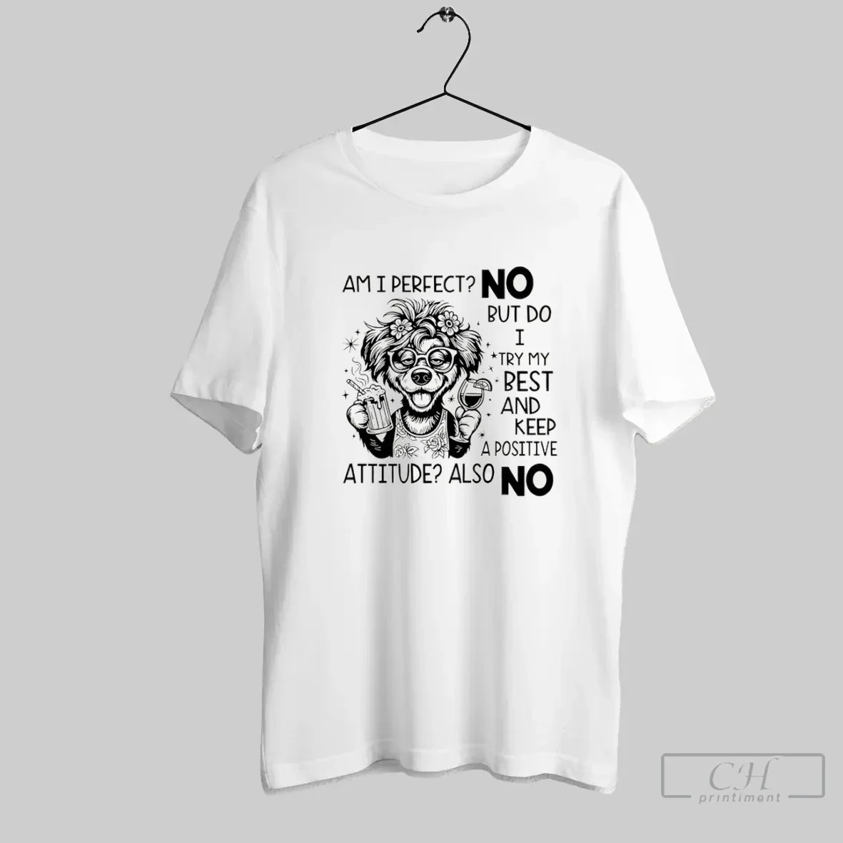 Am I No But Do I Try My Best And Keep Positive Attitude Sweatshirt