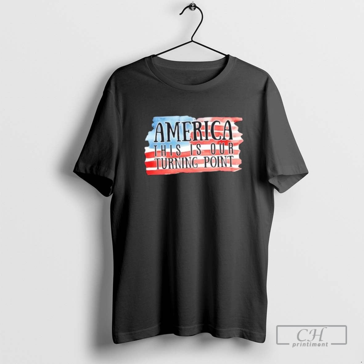 America This Is Our Turning Point Us Flag Shirt Classic Merch
