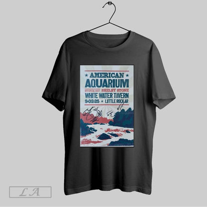 American Aquarium Little Rock Ar September 2 2025 Concert Poster Long