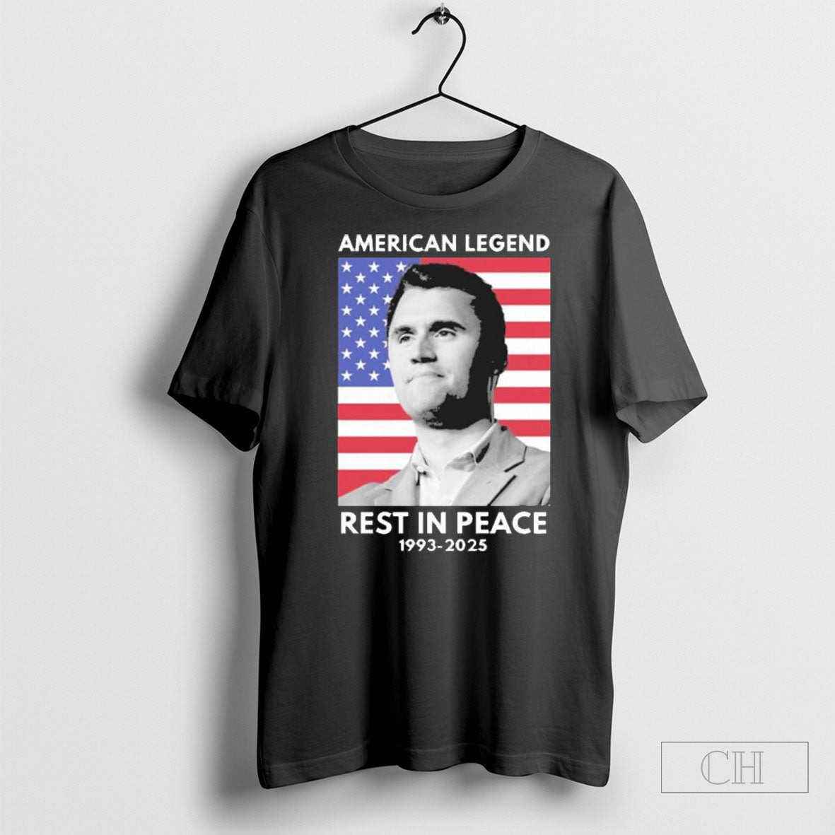 American Legend Rip Charlie Kirk 1993 2025 Tank Top Premium Collection