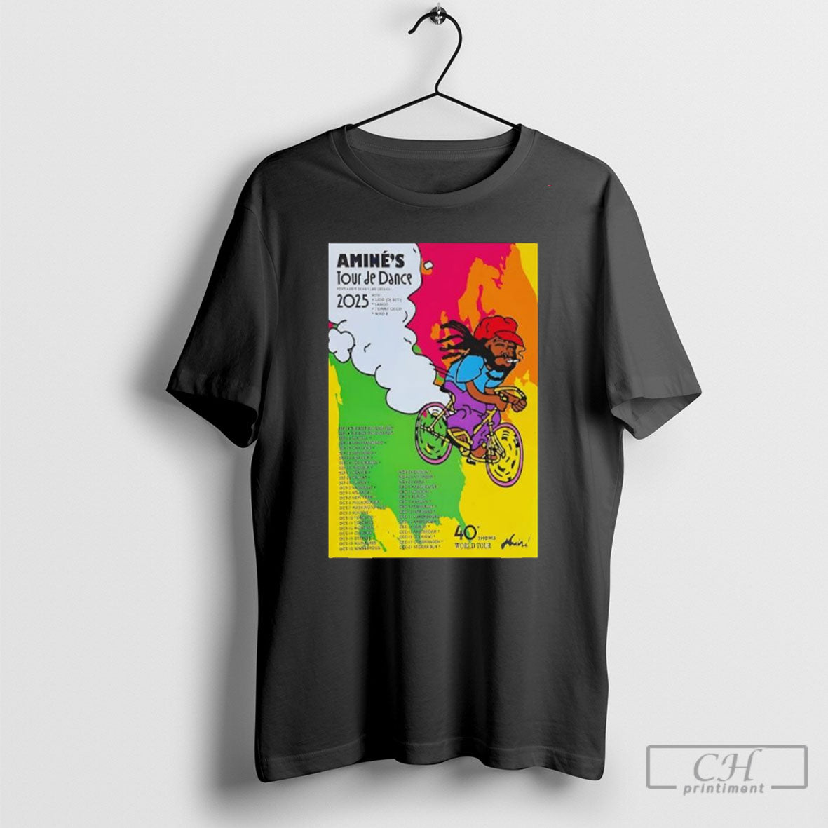 Amines Tour De Dance Shirt Modern Outfit