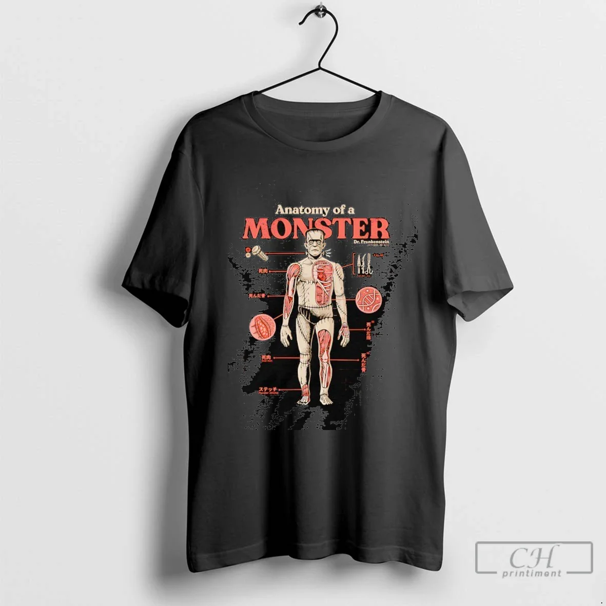 Anatomy Monster Dr Frankenstein Sweatshirt Modern Fashion