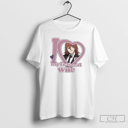 Angel Devil I Love Angelonomy My Fictional Wife Anime Waifu Shirt
