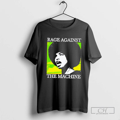 Angela Davis Rage Against Machine Shirt Authentic Outfit