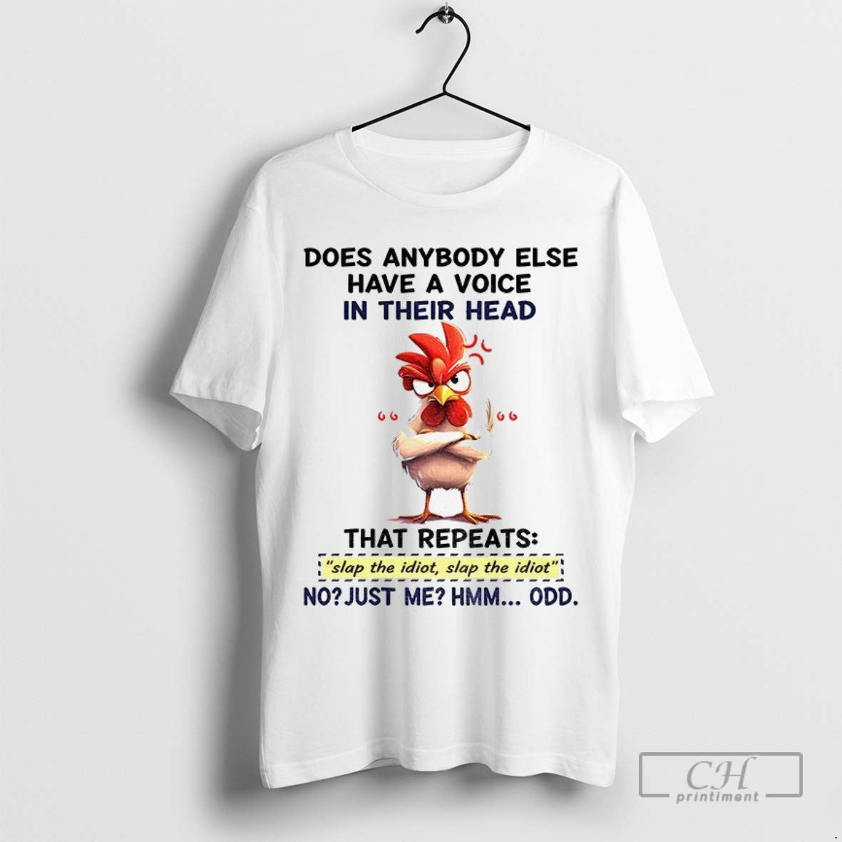 Angry Chicken Does Anybody Else Have Voice Their Head That Repeats