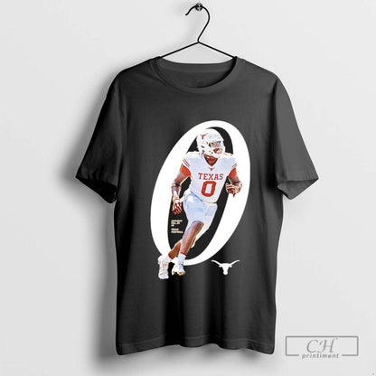 Anthony Hill Jr 1 Texas Longhorns 2025 Ncaa Player Tee Premium Art