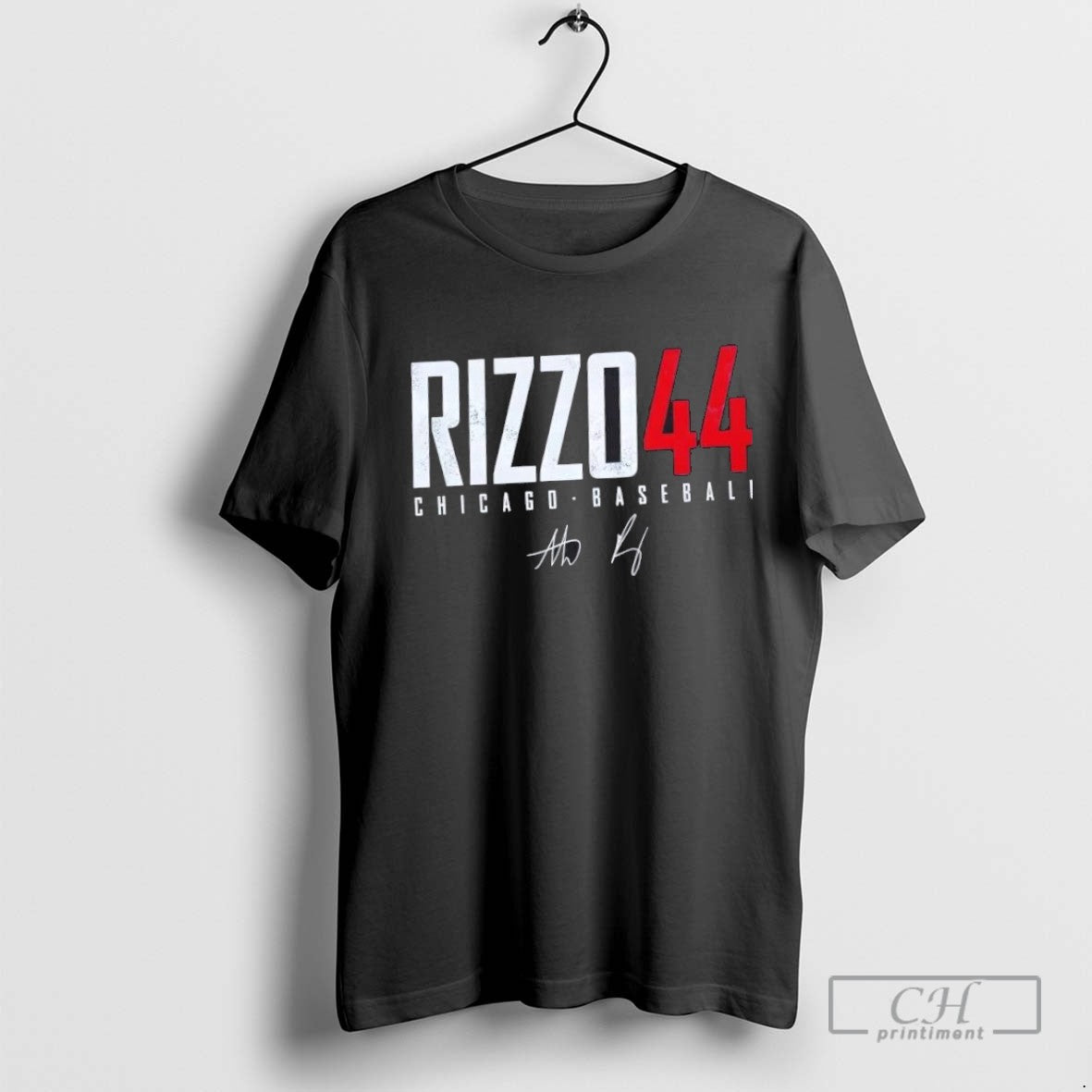 Anthony Rizzo Chicago Cubs Baseball Elite Signature Sweatshirt