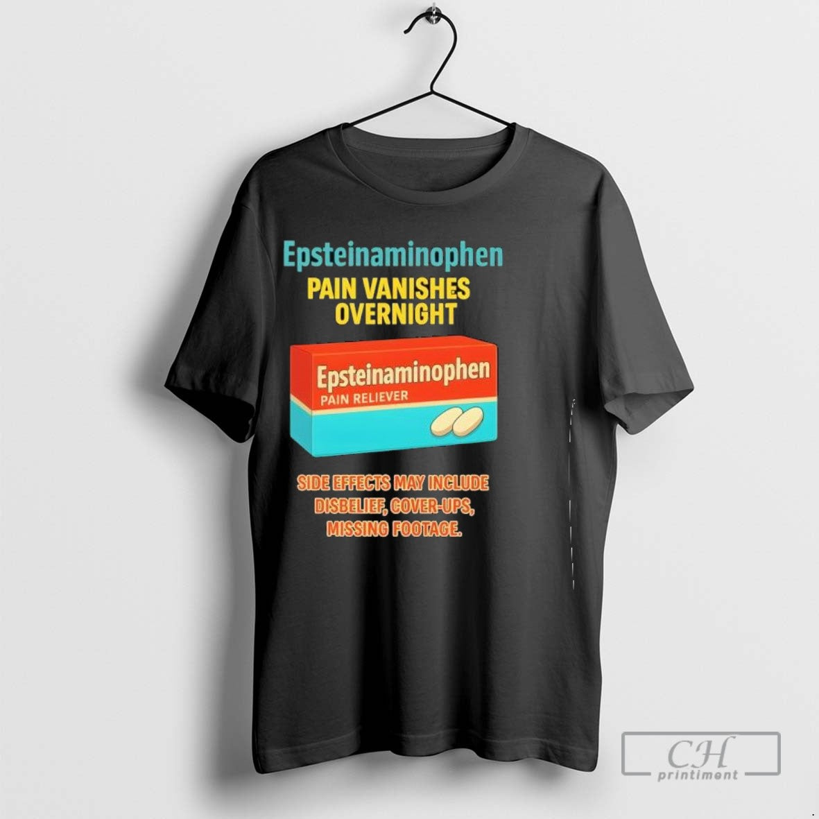 Anti Trump Epsteinaminophen Pain Vanishes Overnight Sweatshirt