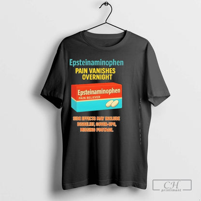 Anti Trump Epsteinaminophen Pain Vanishes Overnight Sweatshirt