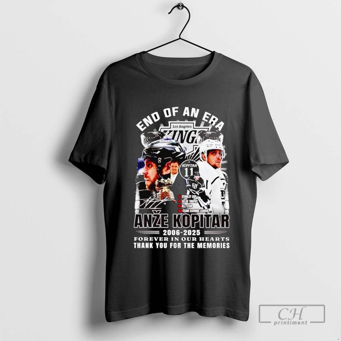 Anze Kopitar 2006 2025 End Era La Kings TShirt Stylish Collection