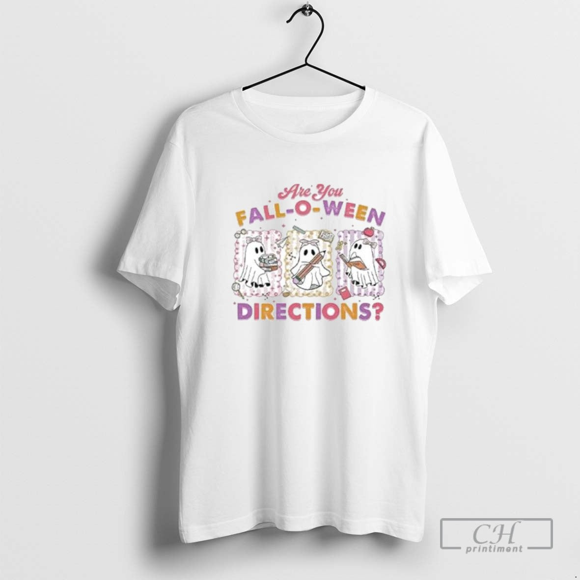 Are You Fall O Ween Directions Halloween Fall Teacher Sweatshirt